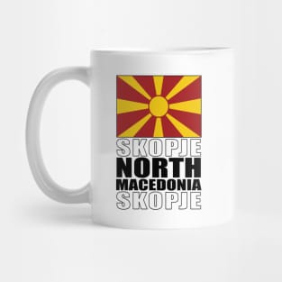 Flag of North Macedonia Mug